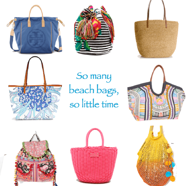 Beach bags. How to buy? How to style? Get ready for summer!